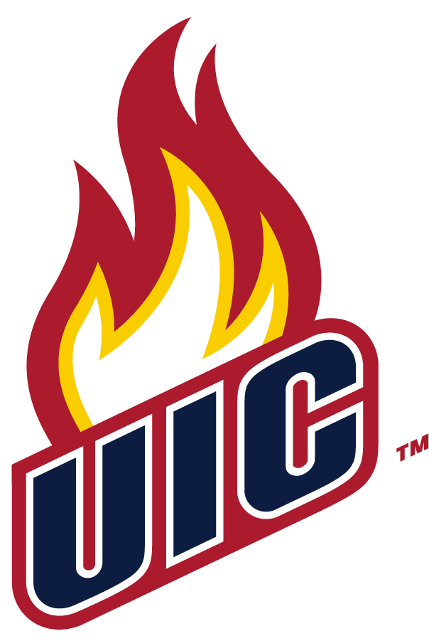 Illinois-Chicago Flames 2015-2020 Secondary Logo diy DTF decal sticker